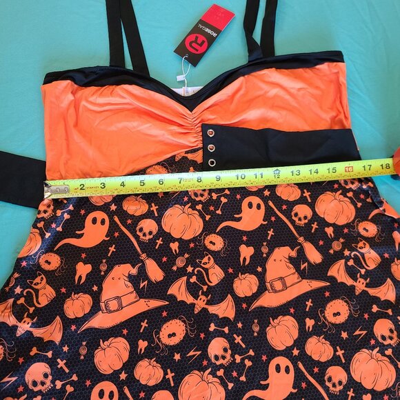NWT Halloween Print Dress Size 12 - Picture 12 of 12
